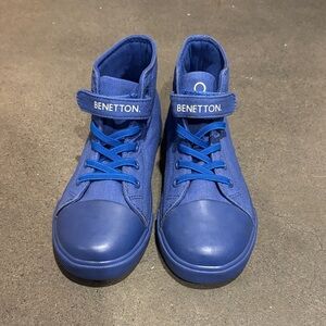 United Colors Of Benetton Kids Royal Blue Sneakers